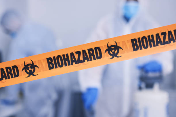 Professional Biohazard technician working in Lakewood, OH